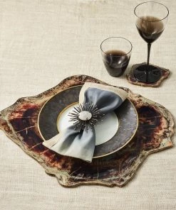 Kim Seybert Glassware Vague Red Wine Glass In Smoke, Set Of 4