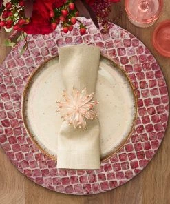 Kim Seybert Jaal Placemat In Plum, Set Of 4 Placemats