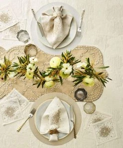 Kim Seybert Radiant Napkin Ring In Gold, Set Of 4