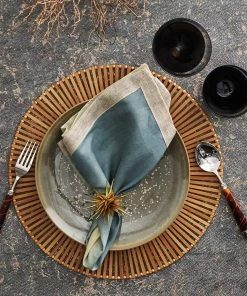 Kim Seybert Astrid Napkin Ring In Gold, Set Of 4 Napkin Rings