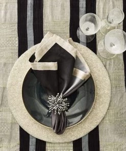 Kim Seybert Brilliant Napkin Ring In Silver, Set Of 4