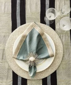 Kim Seybert Vermicelli Placemat In Silver & Crystal, Set Of 4