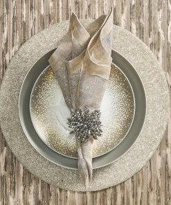 Kim Seybert Brilliant Napkin Ring In Silver, Set Of 4