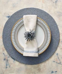 Kim Seybert Confetti Placemat In Periwinkle, Set Of 4