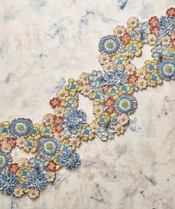 Kim Seybert Bouquet Table Runner In Multi