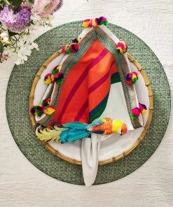 Kim Seybert Jardin Placemat In Green, Set Of 4 Placemats