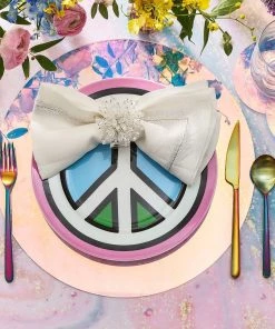 Kim Seybert Brilliant Napkin Ring In Clear, Set Of 4