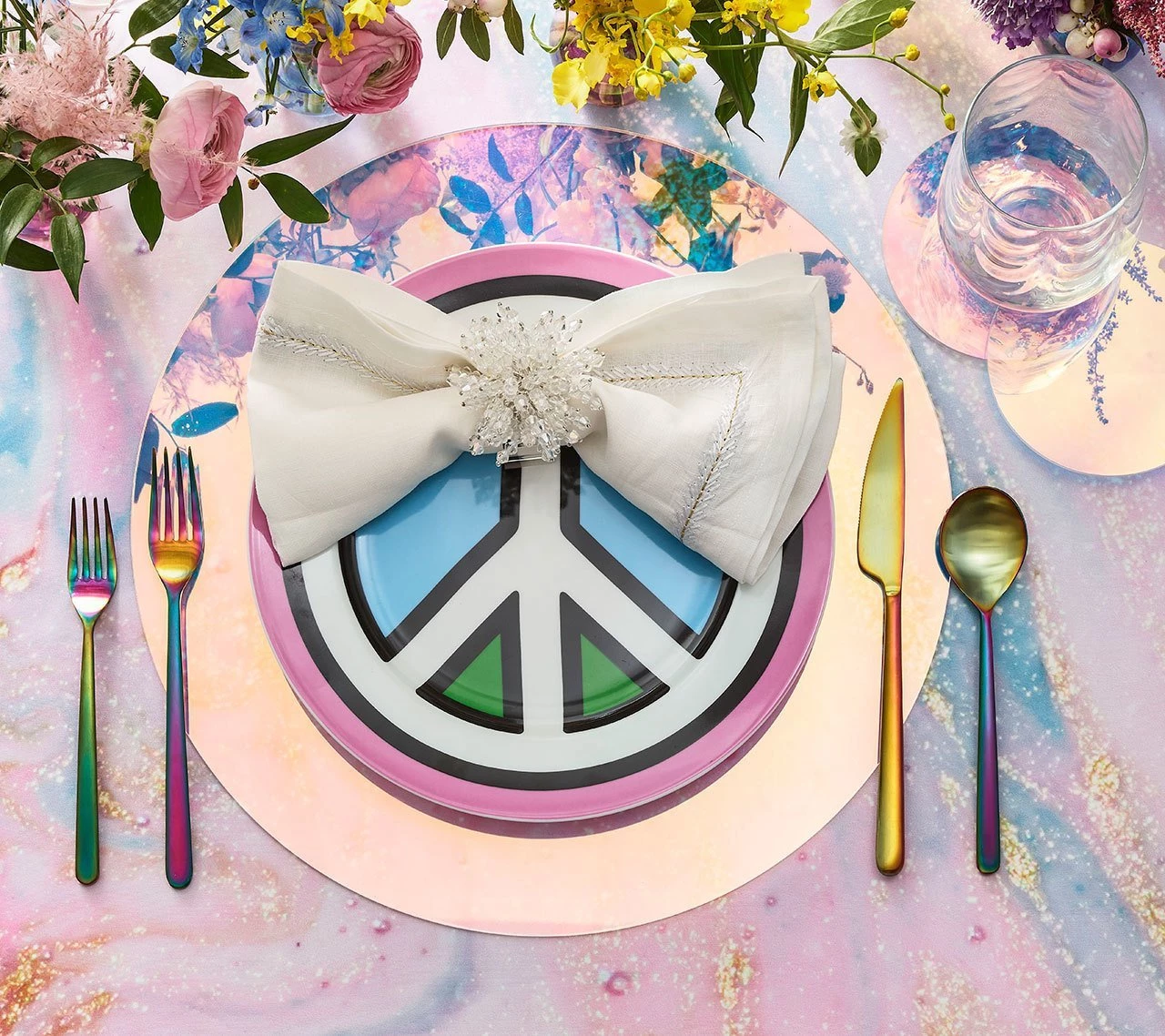 Kim Seybert Brilliant Napkin Ring In Clear, Set Of 4