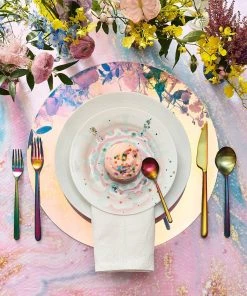 Kim Seybert Placemats Luna Placemat In Iridescent, Set Of 4