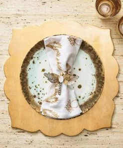 Kim Seybert Nymph Napkin Ring In Multi, Set Of 4 Napkin Rings