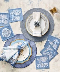 Kim Seybert Confetti Placemat In Periwinkle, Set Of 4