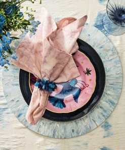 Kim Seybert Tahiti Placemat In Periwinkle, Set Of 4 Placemats