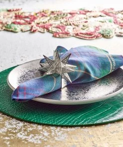 Kim Seybert Napkin Rings Stardust Napkin Ring In Silver, Set Of 4