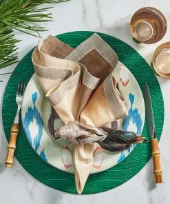 Kim Seybert Napkin Rings Glam Bird In Multi, Set Of 4