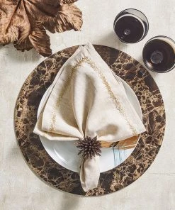 Kim Seybert Mineral Placemat In Brown, Set Of 4