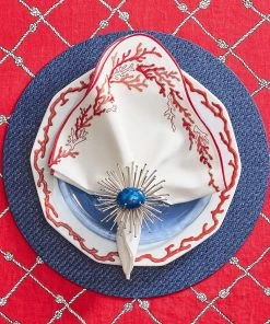 Kim Seybert Saigon Placemat In Navy, Set Of 4 Placemats