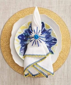 Kim Seybert Saigon Placemat In Sand, Set Of 4 Placemats