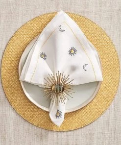 Kim Seybert Saigon Placemat In Sand, Set Of 4 Placemats