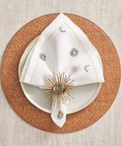 Kim Seybert Saigon Placemat In Brown, Set Of 4