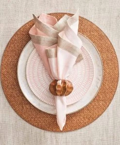 Kim Seybert Saigon Placemat In Brown, Set Of 4