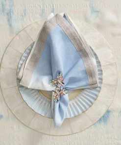 Kim Seybert Butterflies In Multi, Set Of 4, In A Gift Box