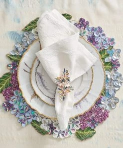 Kim Seybert Butterflies In Multi, Set Of 4, In A Gift Box