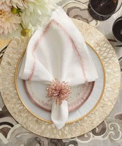 Kim Seybert Placemats Marquis Placemat In Champagne, Set Of 4