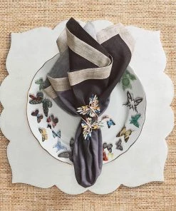 Kim Seybert Placemats Fez Placemat In White, Set Of 4