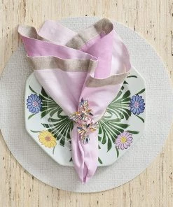 Kim Seybert Butterflies In Multi, Set Of 4, In A Gift Box