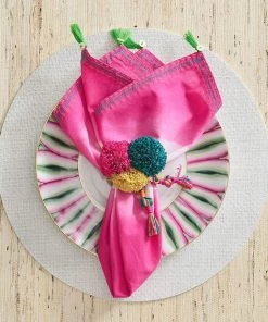 Kim Seybert Placemats Saigon Placemat In White, Set Of 4