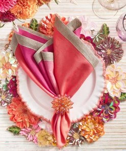 Kim Seybert Dahlia Placemat In Multi, Set Of 2