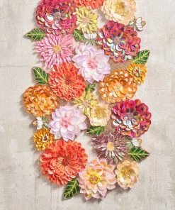 Kim Seybert Dahlia Runner In Multi