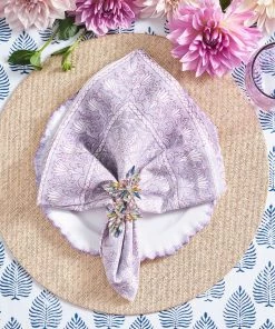 Kim Seybert Placemats Glam Grass Placemat In Natural & Gold, Set Of 4