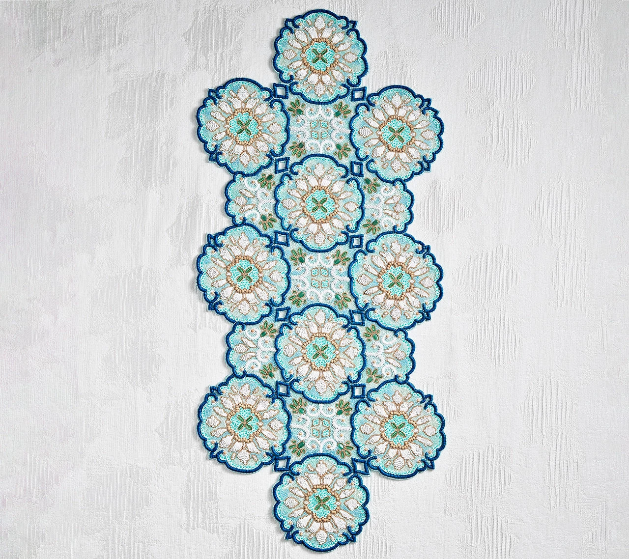 Kim Seybert Lisbon Runner In Multi Table Runners