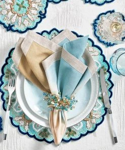 Kim Seybert Lisbon Placemat In Multi, Set Of 2