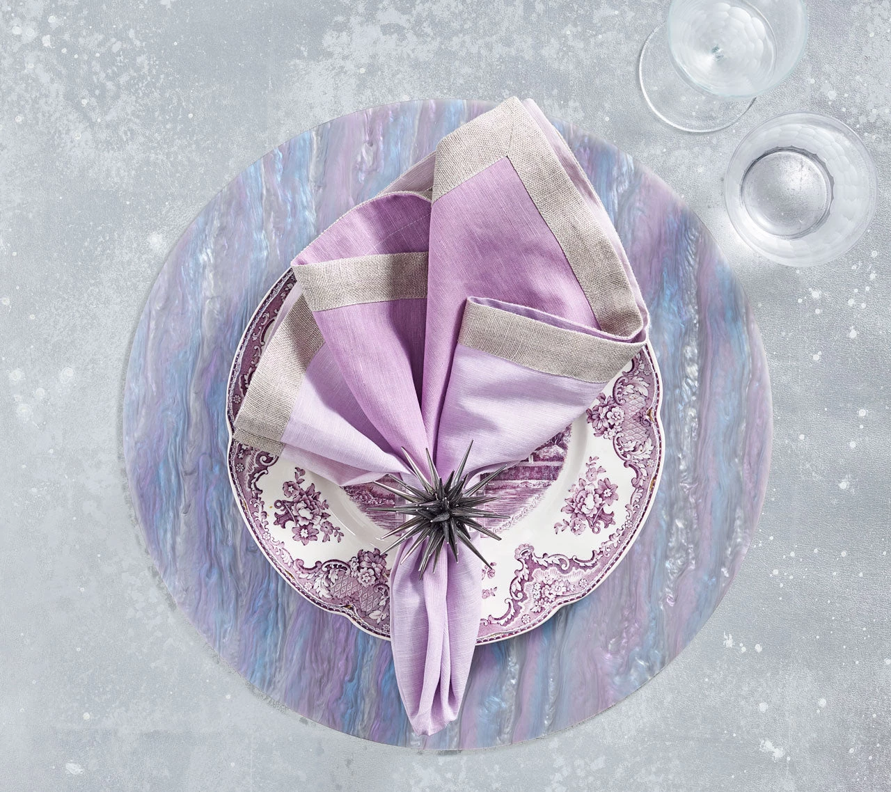Kim Seybert Placemats Mirage Placemat In Lilac, Set Of 4