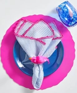 Kim Seybert Placemats Pop Placemat In Fuchsia, Set Of 4