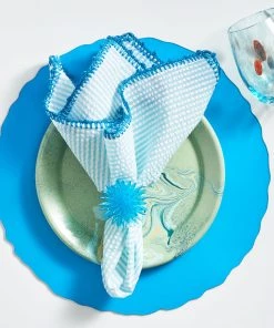 Kim Seybert Pop Placemat In Blue, Set Of 4 Placemats