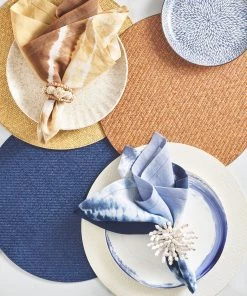 Kim Seybert Napkin Rings Playa Napkin Ring In Natural, Set Of 4