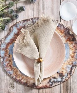 Kim Seybert Placemats Strata Placemat In Beige & Taupe & Gray, Set Of 4