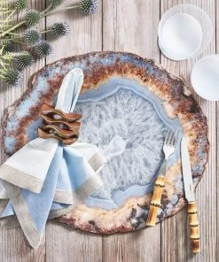 Kim Seybert Placemats Strata Placemat In Beige & Taupe & Gray, Set Of 4