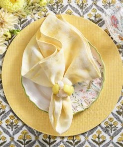 Kim Seybert Placemats Portofino Placemat In Yellow, Set Of 4