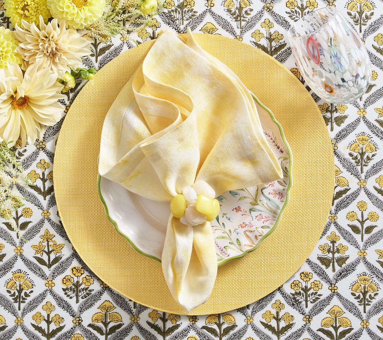 Ws.kimseybert Cloud Napkin In Butter, Set Of 4 Napkins