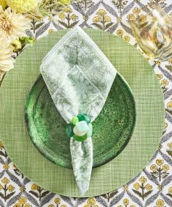 Kim Seybert Portofino Placemat In Green, Set Of 4 Placemats