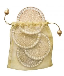 Kim Seybert Bevel Drink Coasters, Set Of 4 In A Gift Box