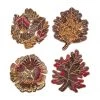 Kim Seybert Aspen Drink Coasters In Multi, Set Of 4 In A Gift Bag