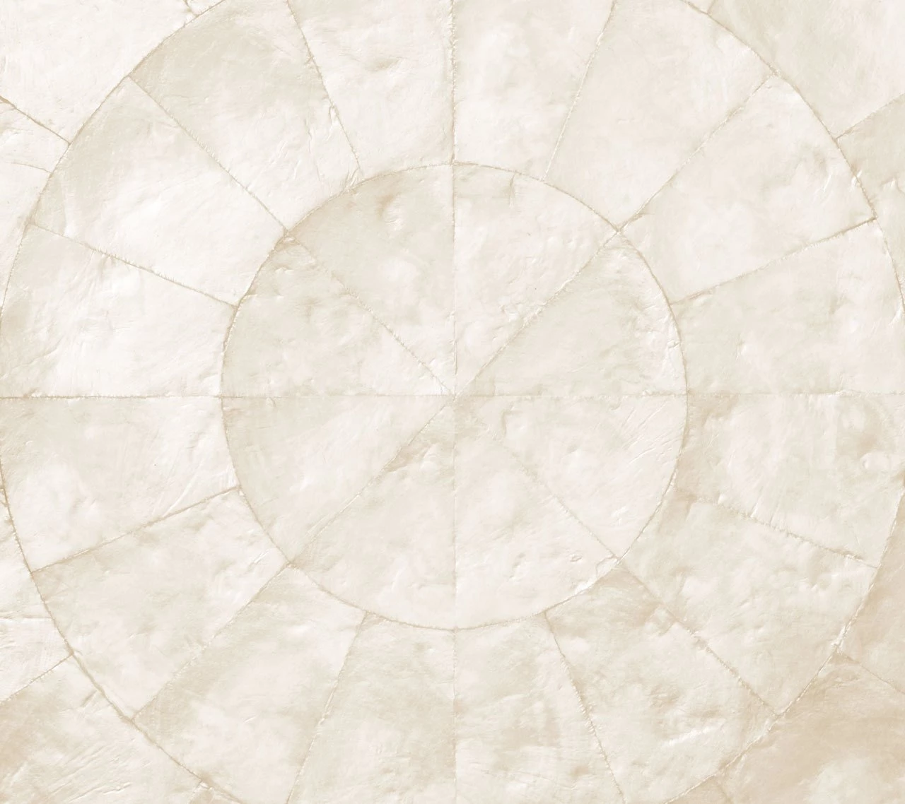 Kim Seybert Round Capiz Placemat In Natural, Set Of 4 Placemats