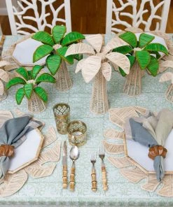 Kim Seybert Palm Tree In Green, Small