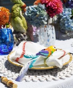 Kim Seybert Gala Tumbler In Blue, Set Of 4