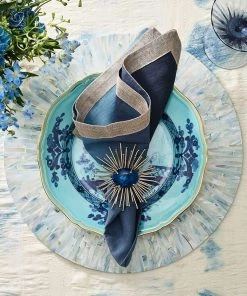 Kim Seybert Tahiti Placemat In Periwinkle, Set Of 4 Placemats